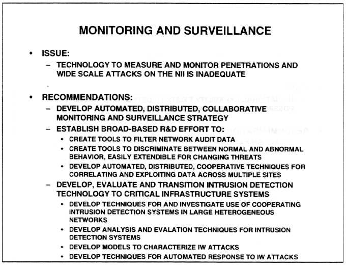 Monitoring and surveillance (54K)