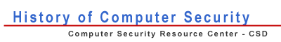 History of Computer Security  Header image